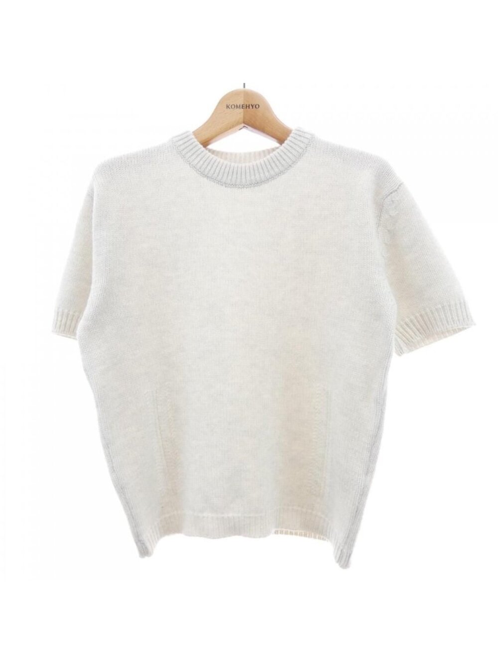 Hermes Knit Sweater Beige